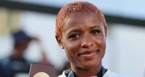 Princess Uche Celebrates Breakthrough Season with Iowa and First Team All-American Honors