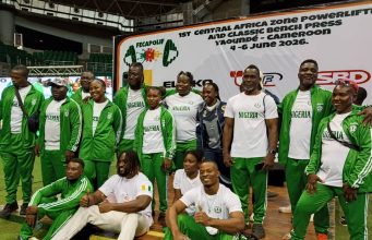 Nigeria Dominates Central African Zone Powerlifting Championship with Nine Gold Medals and Silver in Cameroon