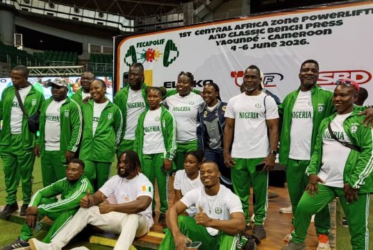 Coach Lucky Jolly Iduseri Hails Discipline and Preparation After Team Nigeria’s Strong Showing at Central African Powerlifting Championship