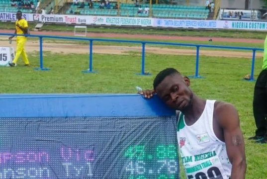 AFN Commonwealth Games Trials: Victor Sampson Blazes to Personal Best, Strengthens Selection Hopes