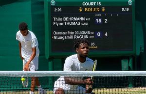 Wimbledon 2026: Nigerian Teen Oluwaseun Ogunsakin Storms Into Junior Doubles Quarter-Finals