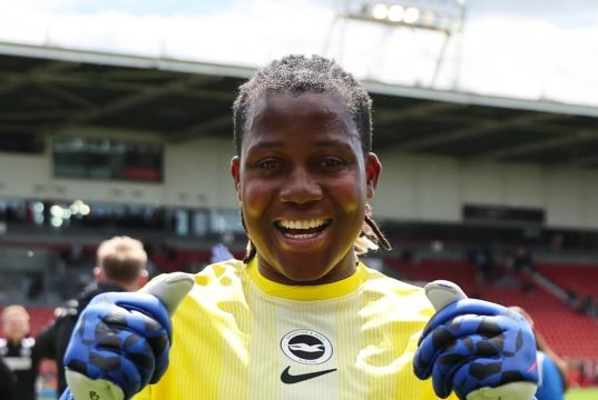 Super Falcons Goalkeeper Nnadozie Emerges as Save Queen in England, Edges Chelsea’s Hampton