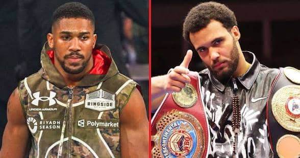 Anthony Joshua (left) and Moses Itauma
