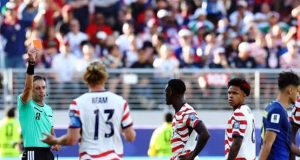 Folarin Balogun’s Red Card During USA’s Round Of 32 World Cup Victory Over Bosnia Raises Eyebrows