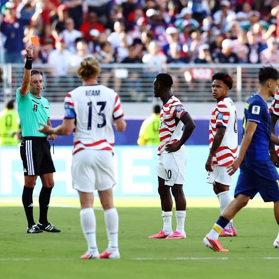 Folarin Balogun’s Red Card During USA’s Round Of 32 World Cup Victory Over Bosnia Raises Eyebrows