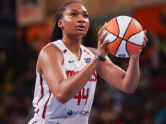 Kiki Iriafen Hits 14 Points With Double-double During Washington Mystics’ 81-76 Victory In WNBA