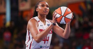 Kiki Iriafen Hits 14 Points With Double-double During Washington Mystics’ 81-76 Victory In WNBA