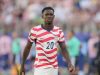 Balogun Hit With $40,000 Fine For Entering Field To Celebrate With Teammates After Victory Over Bosnia