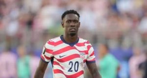 Balogun Hit With $40,000 Fine For Entering Field To Celebrate With Teammates After Victory Over Bosnia