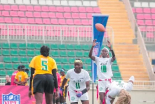 Just-In: Nigeria National Flag Football Teams Make Powerful Statement in Kenya, Open NFL Africa Continental Championship With Four Straight Wins