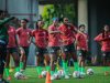 Super Falcons Familiarise Themselves With Casablanca’s Stade el Arbi Zaouli Ahead Of Friendly Versus Ghana