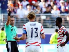 Folarin Balogun’s Red Card Controversy Keeps UEFA President Away From 2026 World Cup Final