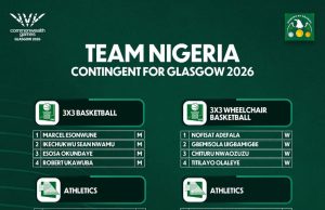 Glasgow 2026: Team Nigeria Unveils Strong 74-Athlete Squad, Targets Historic Commonwealth Games Medal Haul