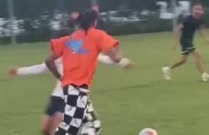 Michael Olise Plays ‘Grassroots Football’ Witthout Boots At Local Pitch In New York, All For Social DevelopmentÂ