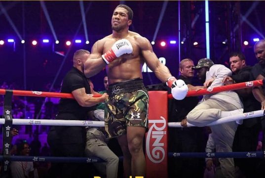 Anthony Joshua Stops Kristian Prenga, Dedicates Emotional Knockout Victory to Late Friends Ahead of Tyson Fury Showdown
