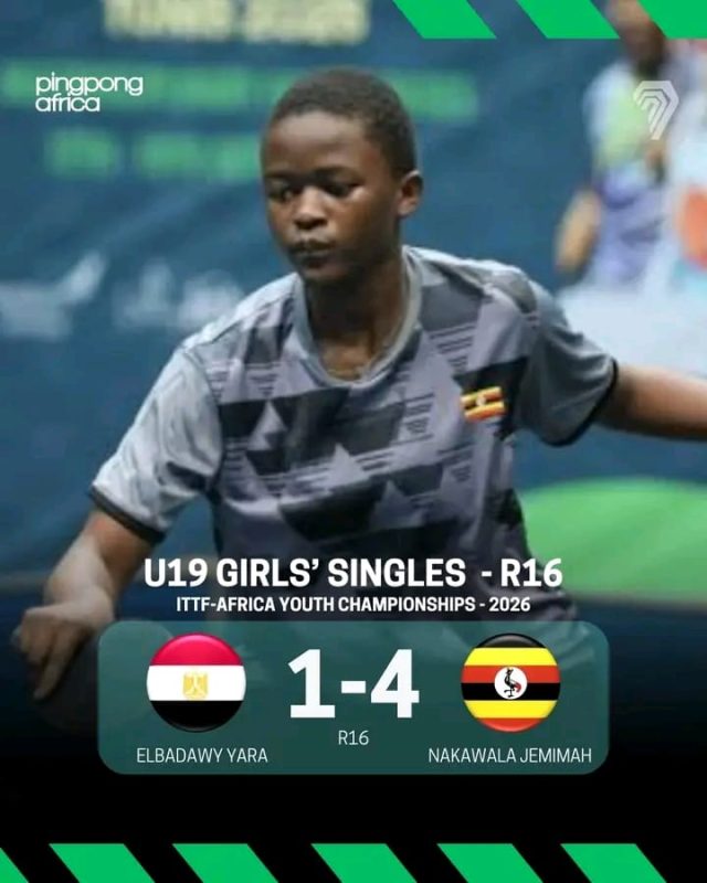 Uganda’s Nakawala Stuns Top Seed To Reach U-19 Girls’ Singles Quarter-Finals, Set A Showdown Against Ayoola Kabirat