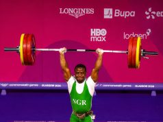 GLASGOW 2026: Agonising Near Miss as Favour Agboro Falls Just Short of Weightlifting Podium