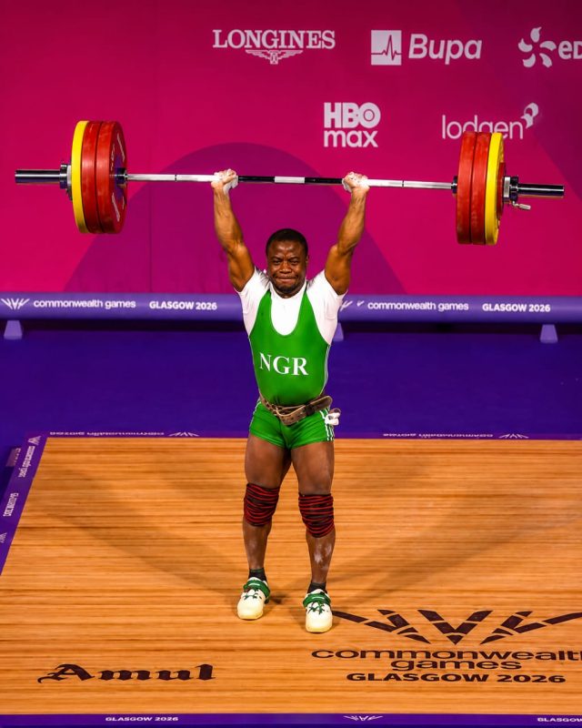 GLASGOW 2026: Agonising Near Miss as Favour Agboro Falls Just Short of Weightlifting Podium