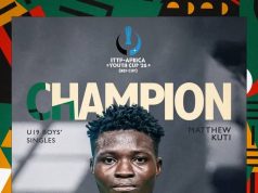 Kuti Matthew Beats Agunbiade Sultan to Win U-19 Africa Youth Cup Gold, Nigeria’s Only Title in Accra