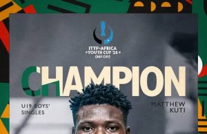 Kuti Matthew Beats Agunbiade Sultan to Win U-19 Africa Youth Cup Gold, Nigeria’s Only Title in Accra
