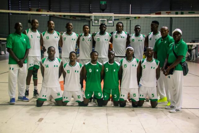 Nigeria's volleyball team