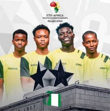 Nigeria Retains U-19 Boys’ Team Title as Egypt Dominates ITTF Africa Youth Championships in Accra