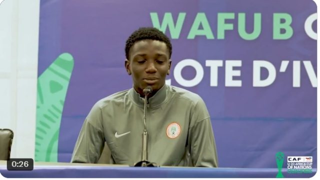 ‘We’re Under No Pressure’ — Flying Eagles Captain Habila Simeon Targets Winning Start Against Ghana