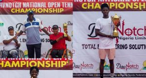 Abubakar, Ogunjobi Headline List of Champions at 6th DAVNOTCH National Open Tennis Championship