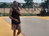Paul Iroegbule Recalls His Basketball Days At UNN, Puts 11-year-old Son Through Basics Of ‘Giants Game’