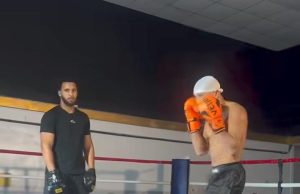 Charles Okocha Steps Up Training With Heavyweight Boxers Dubois, Itauma Ahead of Portable Rematch