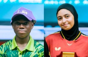 Nigeria’s Joshua Samson, Egypt’s Habiba Elbasoumy Honoured As Day 4 Players of the Day at ITTF Africa Youth Championships