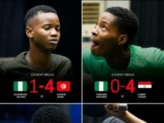 Nigeria Crash Out of U-19 Singles as Medal Hopes End at ITTF Africa Youth Championships