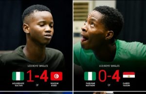 Nigeria Crash Out of U-19 Singles as Medal Hopes End at ITTF Africa Youth Championships