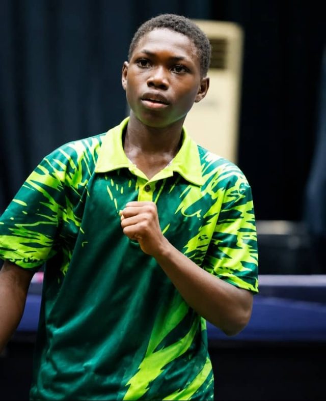 ITTF-AYC: Nigeria Guaranteed U-15 Boys’ Singles Medal as Samson, Ayoola Set Up All-Nigerian Semi-Final