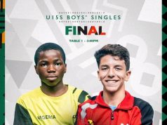 Nigeria Assured U-15 Boys’ Singles Gold as Umar Ayoola Reaches ITTF Africa Youth Championships Final