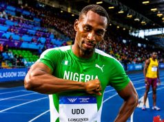 JUST IN: Nigeria’s 400m Sensation Edidiong Udo Blazes Into Commonwealth Games Semi-Finals with Statement Victory