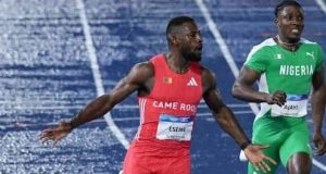 How I Beat Kanyinsola Ajayi To Win Commonwealth Games Men’s 100m Gold Medal – Emmanuel Eseme