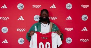 Tolu Arokodare Eyes Ajax History as Super Eagles Striker Targets Kanu’s Legendary Records