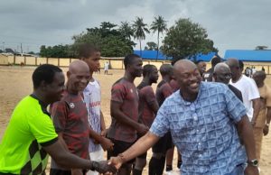 Badagry Football Stakeholders Battle To Goallees Draw With Iba Coaches Council At Agboju Grammar School
