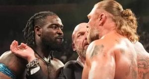 Oba Femi May Get ‘Lesson About Wrestling Drills’ From Brock Lesnar During Saturday’s ‘Hell In A Cell’ At WWE Summer-Slam