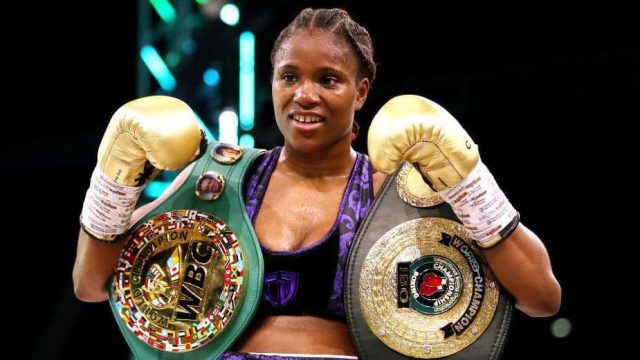 Nigerian-born female boxer, Caroline Dubois