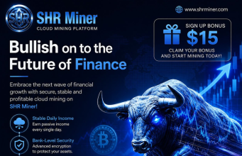 SHR Miner Has Launched a Free Cloud Mining Service For Holders of BTC, XRP, and ETH, Offering Daily Earnings of $10,700 or More