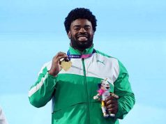 Chukwuebuka Enekwechi Admits Bad Weather In Glasgow Almost Stopped Him From Winning Shot Put Gold Medal