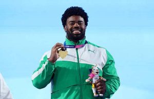 Chukwuebuka Enekwechi Admits Bad Weather In Glasgow Almost Stopped Him From Winning Shot Put Gold Medal