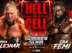 Oba Femi Battles Brock Lesnar In Level Three Attraction During WWE’s 2026 SummerSlam On Saturday