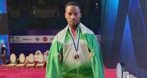 Glasgow 2026 Fall-out: Weighlifting Gold Medalist Edidiong Umoafia Gives Thanks To Governor Umo Eno, Hails Paul Bassey