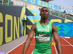World U-20 Athletics Championships: Gift Bright Targets 200m, 4x100m After Injury Setback