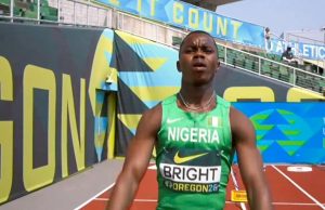 World U-20 Athletics Championships: Gift Bright Targets 200m, 4x100m After Injury Setback