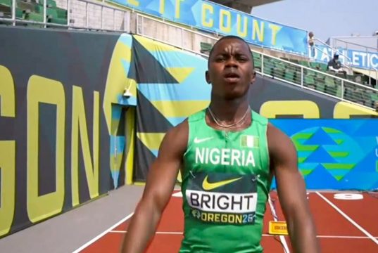 World U-20 Athletics Championships: Gift Bright Targets 200m, 4x100m After Injury Setback