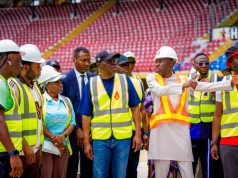 Sanwo-Olu Inspects Teslim Balogun Stadium, Assures Lagos Is Ready for Historic National Intermediate Games